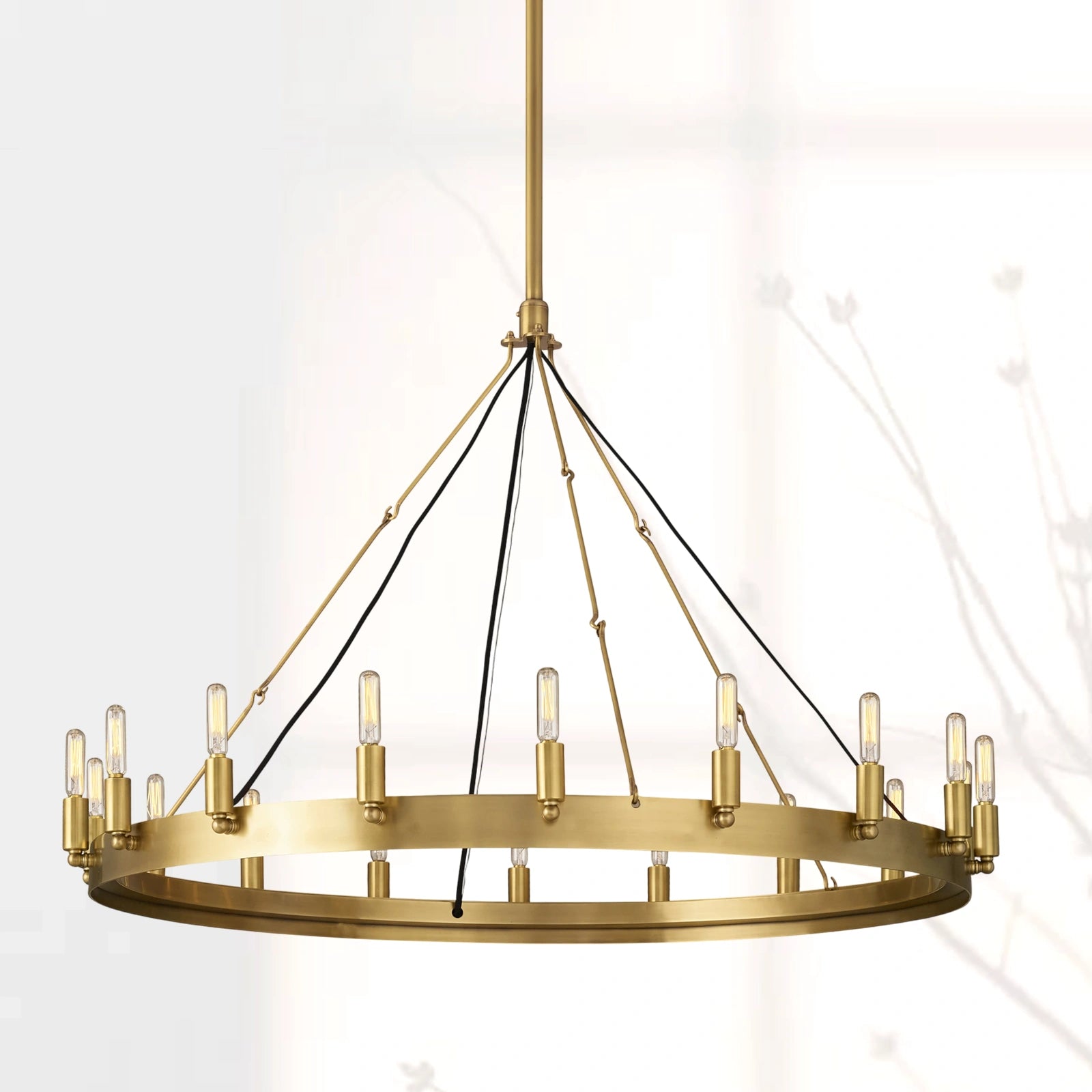 Camilio Vintage Filament Round Chandelier