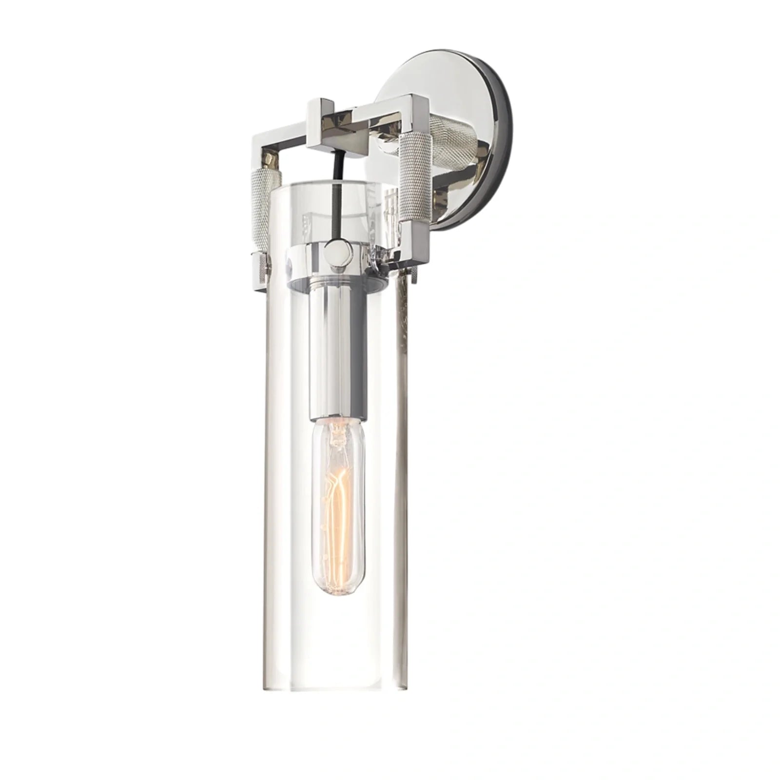 Zephyral Glass Cylinder Sconce