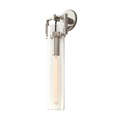 Zephyral Glass Cylinder Sconce