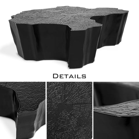 Brass Sculptural Form Coffee Table