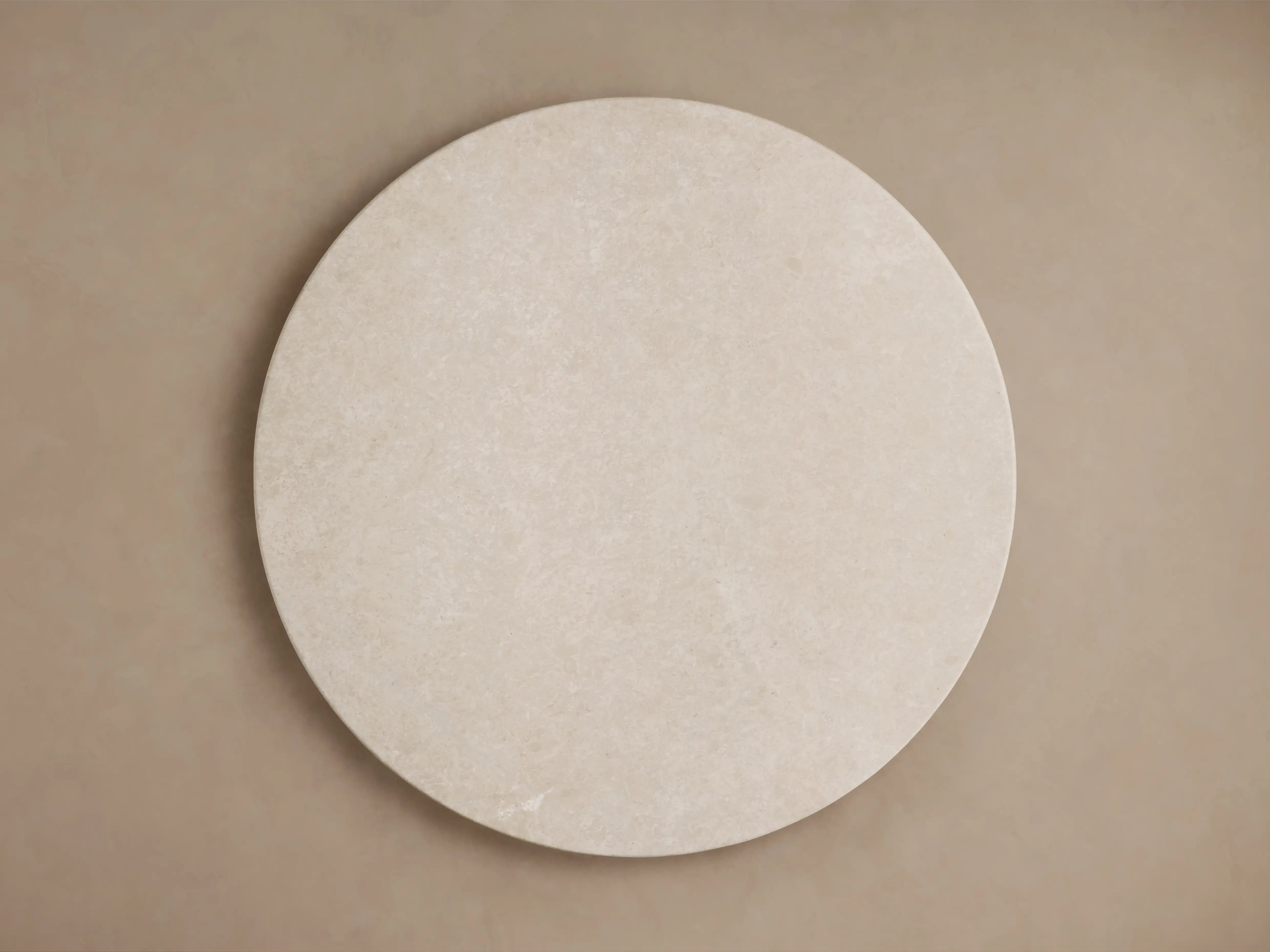 Saint Germain Round Marble Top Dining Table with Rennes Base