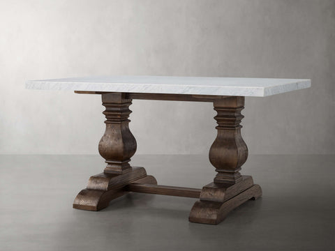 Kensington Stone Top Dining Table