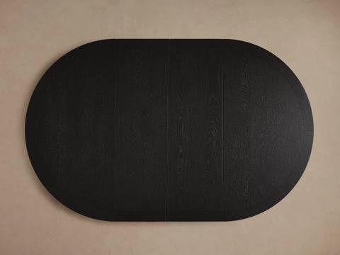 Leighton Extension Dining Table Oak Wood Rectangular Transitional Handcrafted