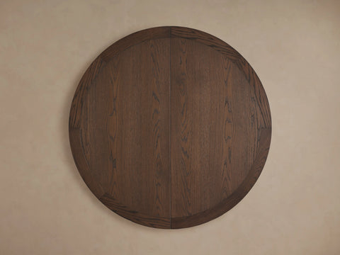 Leighton Extension Dining Table Oak Wood Rectangular Transitional Handcrafted