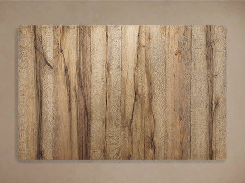 Telluride Oak Dining Table Rectangular Handcrafted Rustic Industrial Dining Furniture