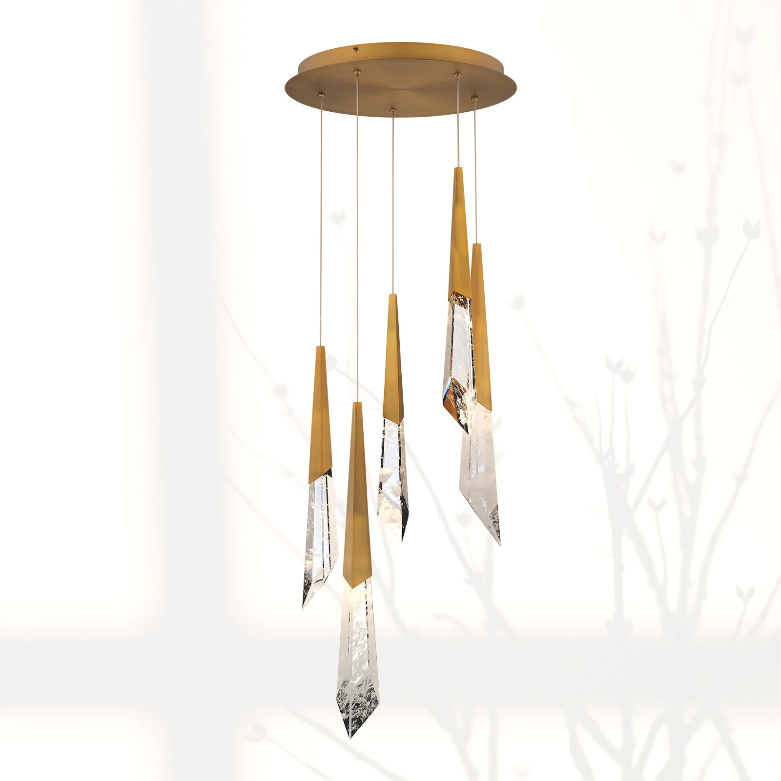 Colitude Crystal Round Chandelier