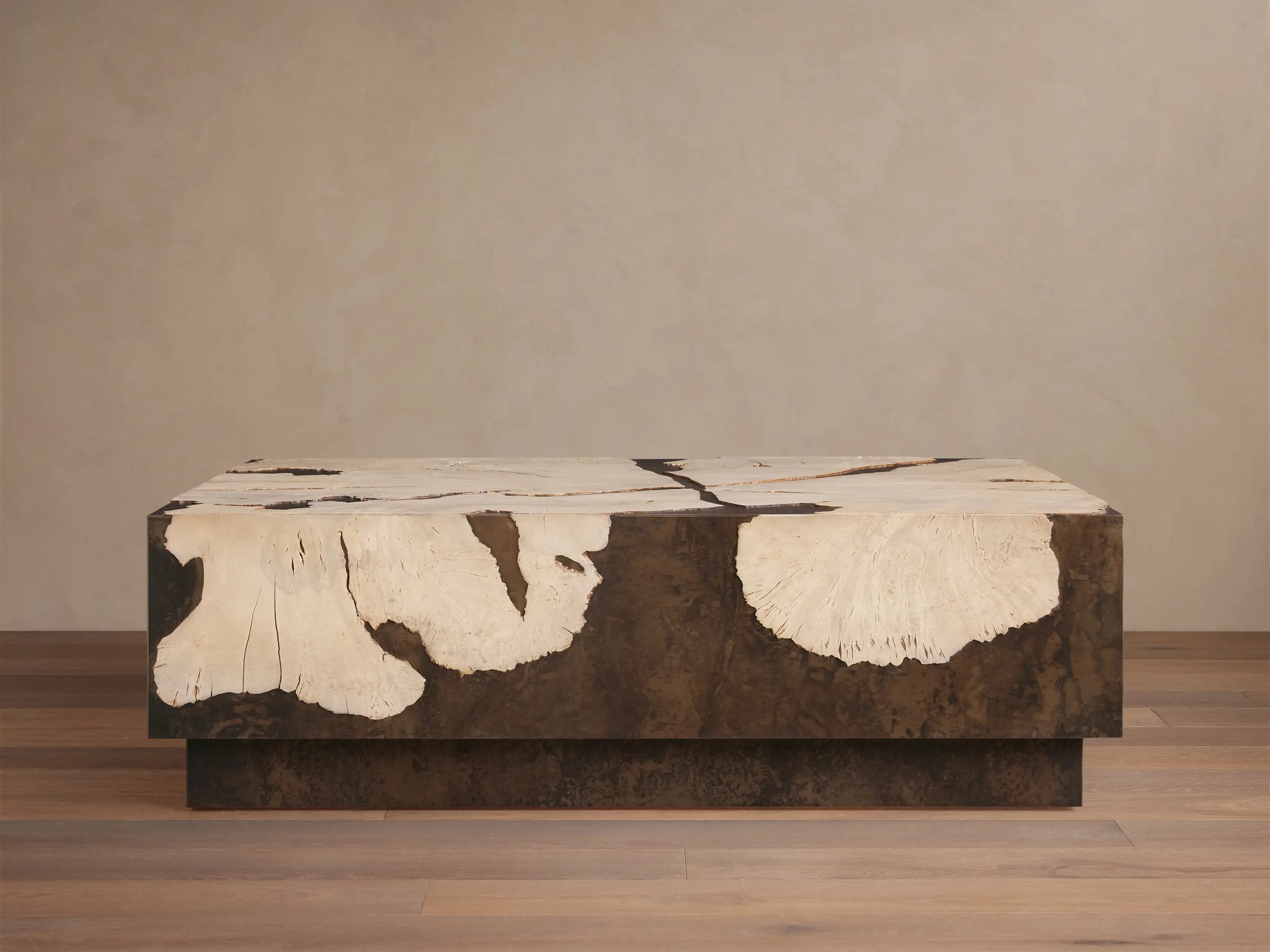 Obra Milpa Burl Wood Coffee Table