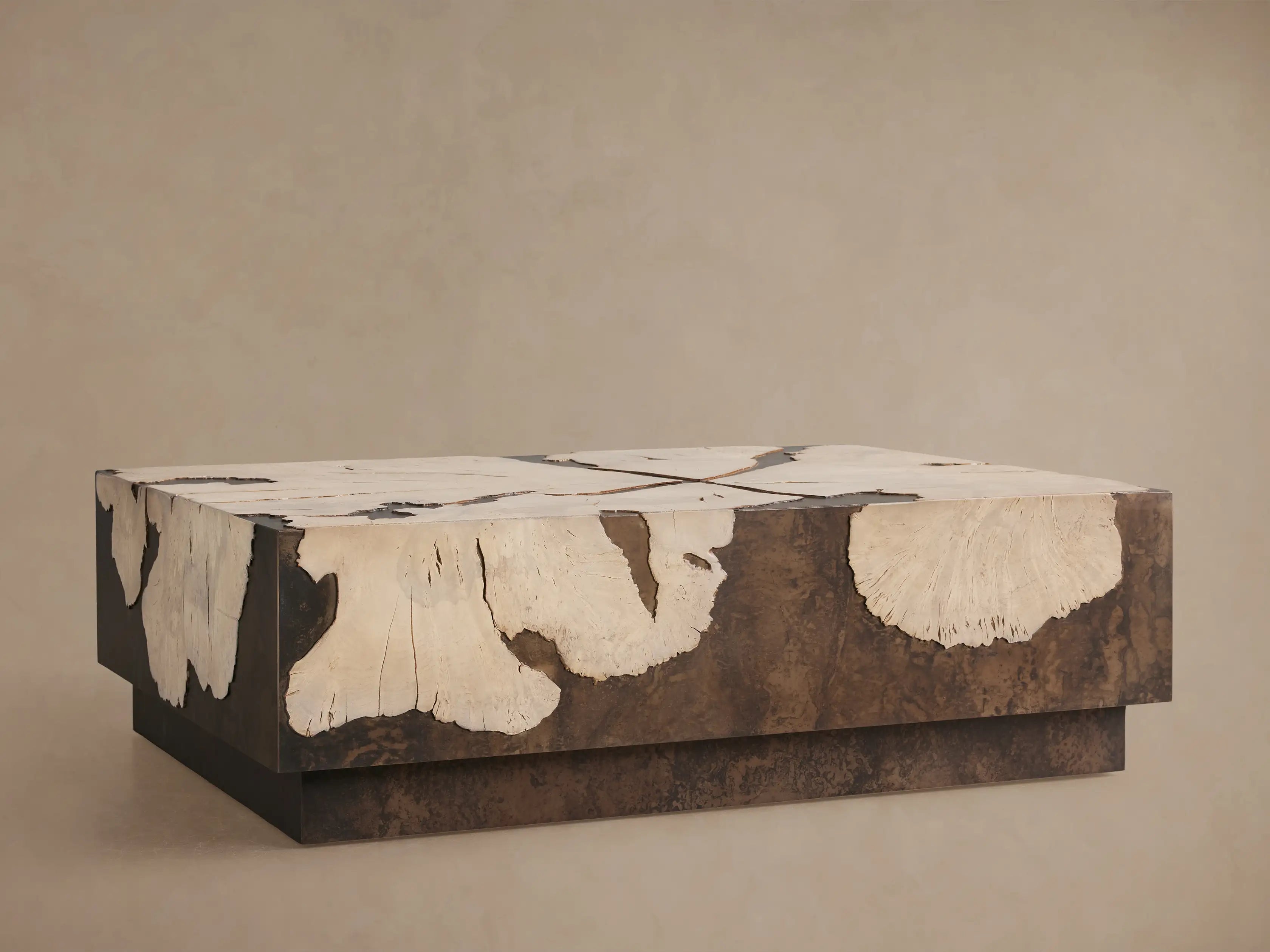 Obra Milpa Burl Wood Coffee Table