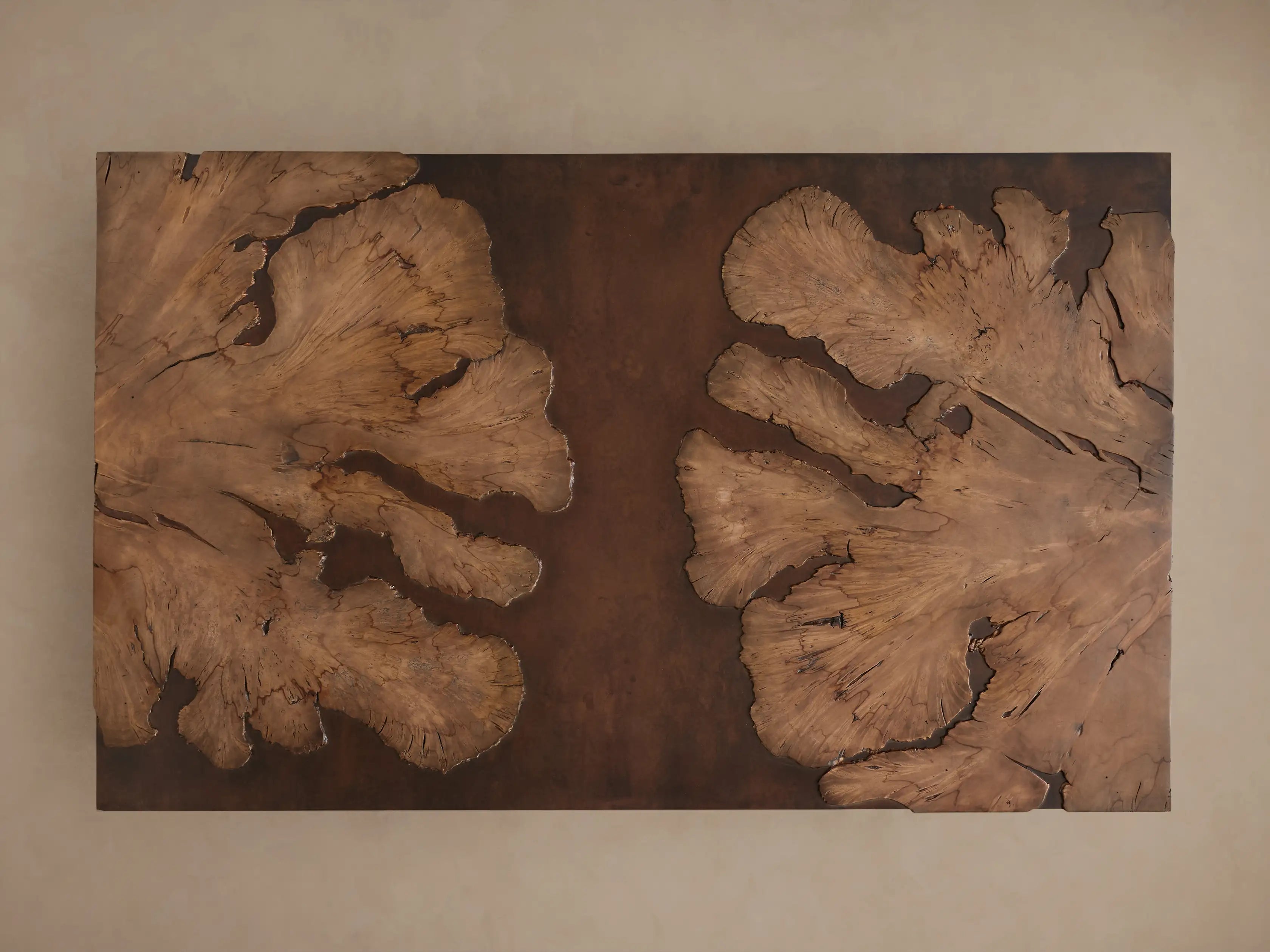 Obra Milpa Burl Wood Coffee Table