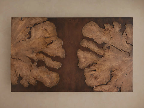 Obra Milpa Burl Wood Coffee Table