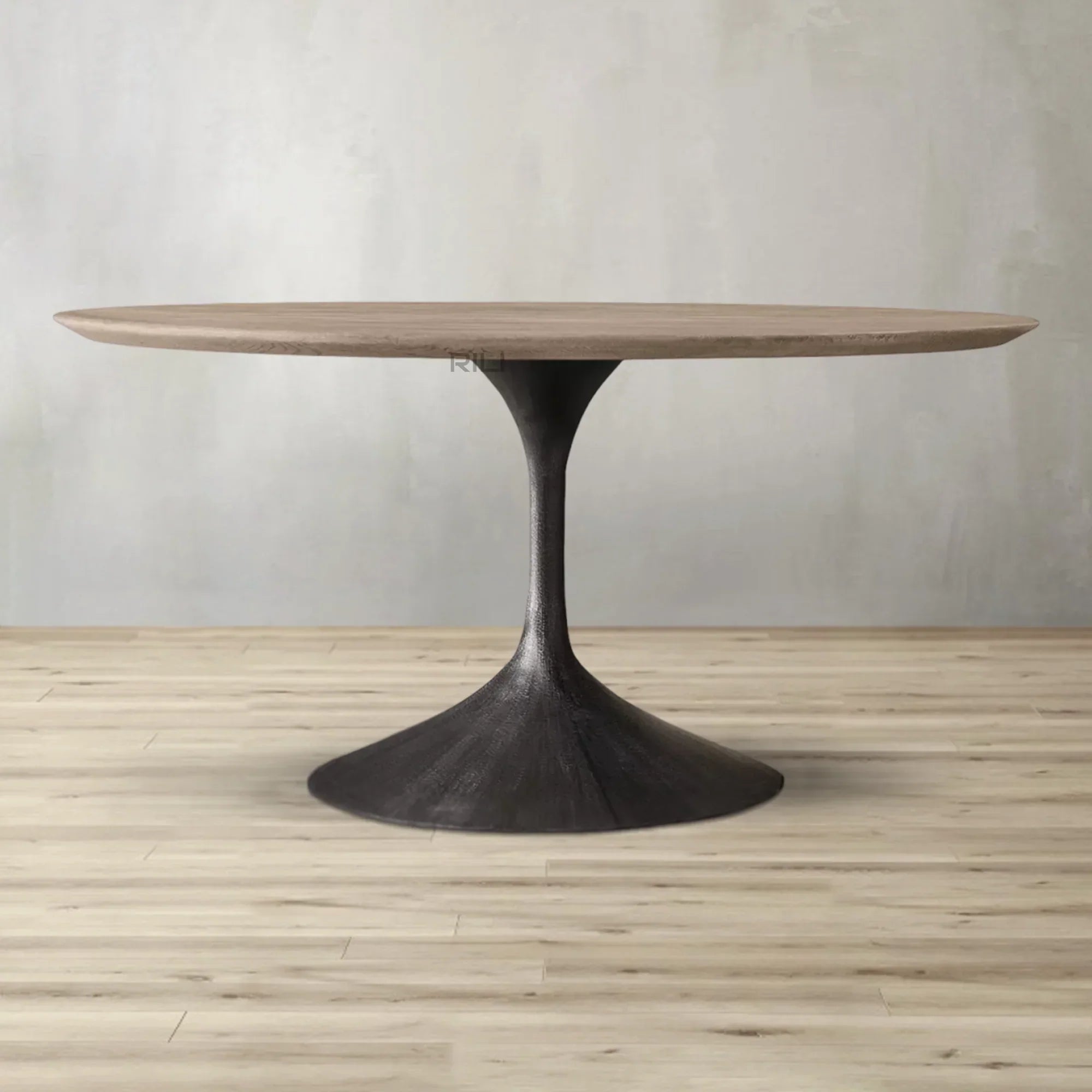 Aero Wood Round Dining Table
