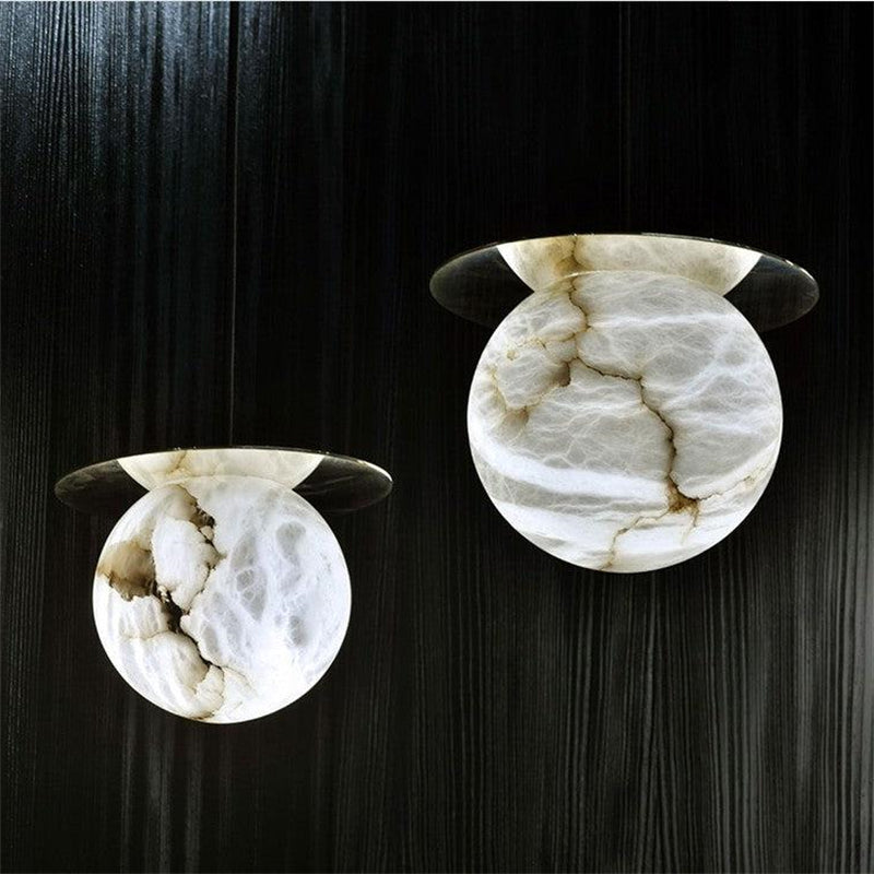 Housegent Boris Spanish Alabaster Bedside Pendant