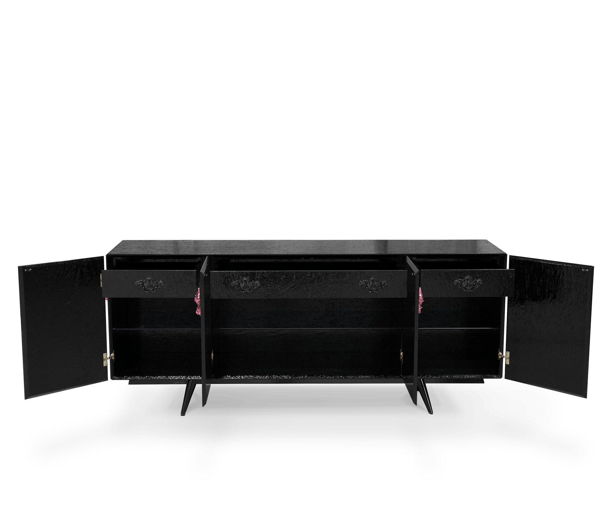 Black Sideboard Buffet Cabinet