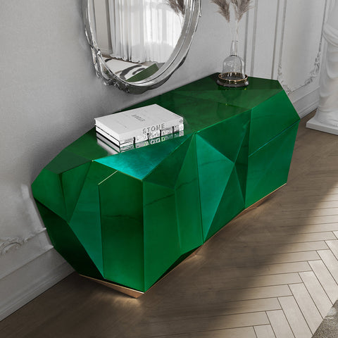 Emerald Green Sideboard Cabinet