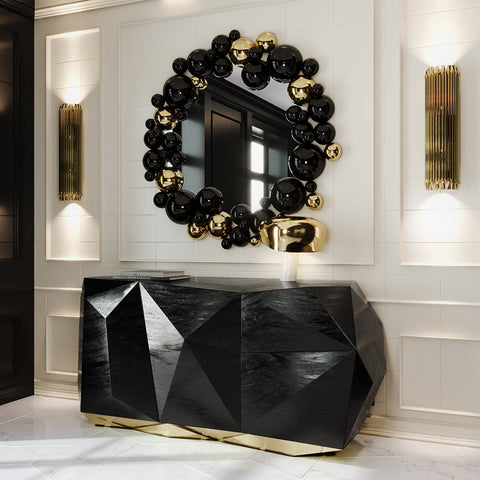 Emerald Green Sideboard Cabinet