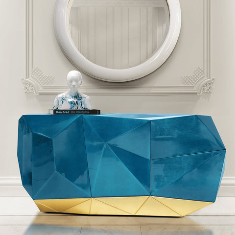 Emerald Green Sideboard Cabinet