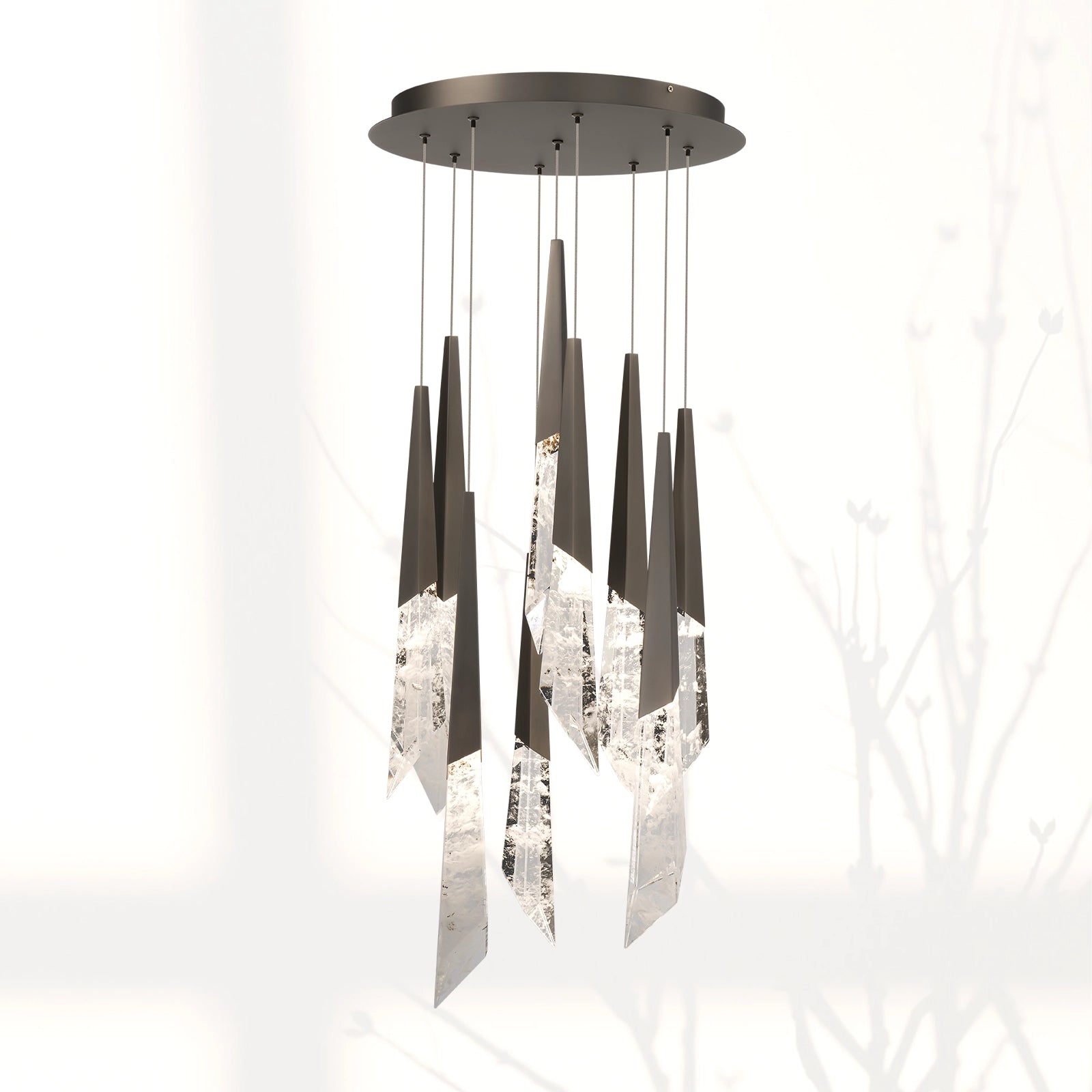 Colitude Crystal Round Chandelier