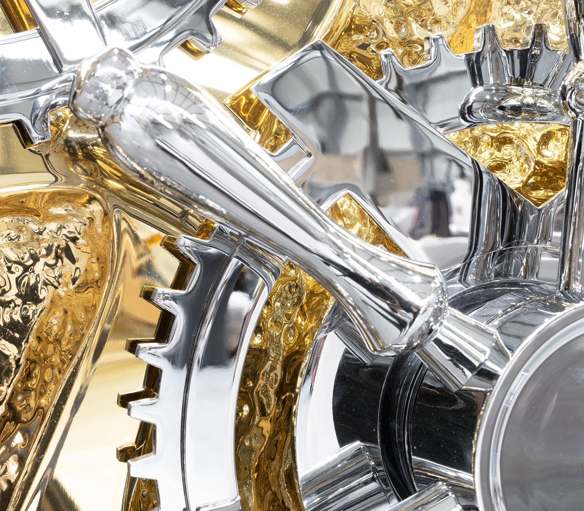 Collectible Vault Safe with Gold-Plated Finish and Secret