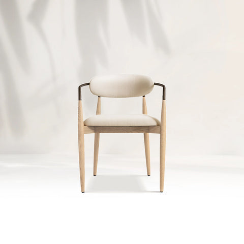 Arnod Fabric Dining Armchair