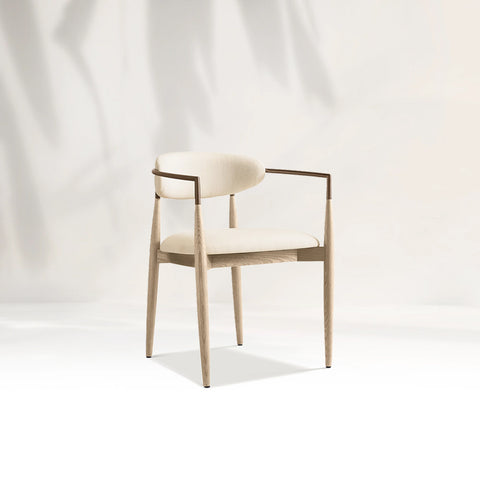 Arnod Fabric Dining Armchair