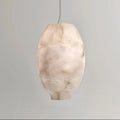 Housegent Modern Luxury Alabaster Lantern Pendant Light, Bar Pendant Light