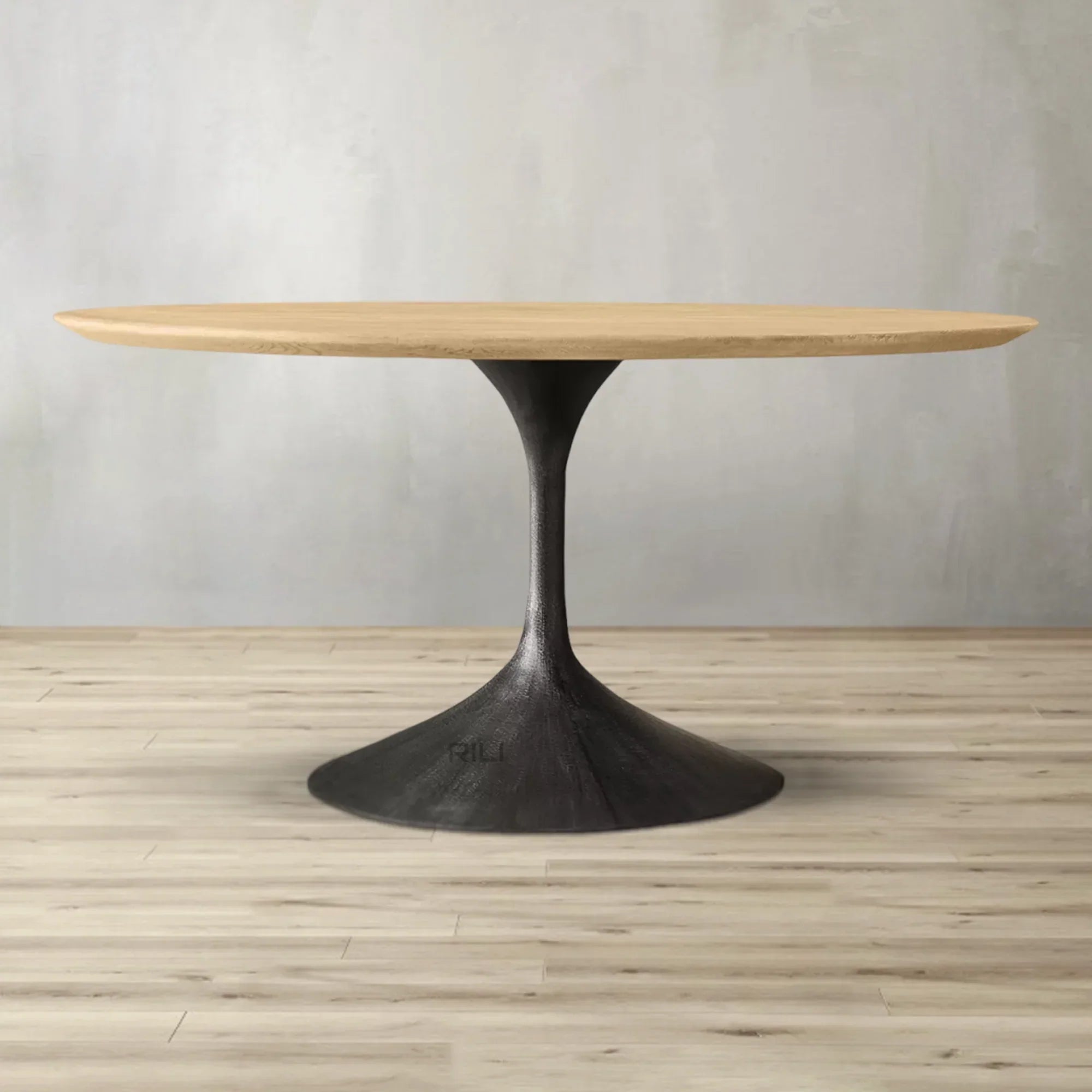 Aero Wood Round Dining Table
