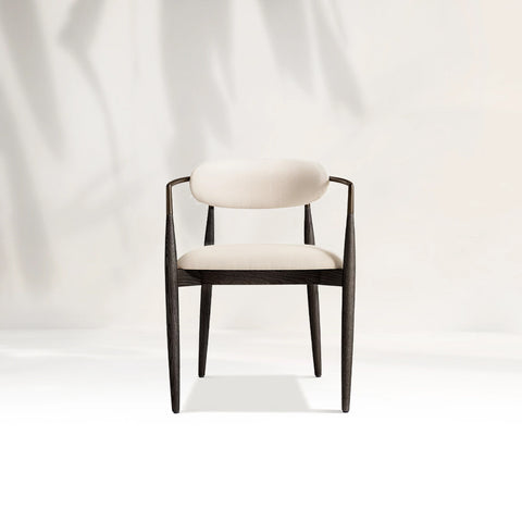 Arnod Fabric Dining Armchair