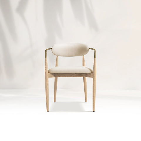 Arnod Fabric Dining Armchair