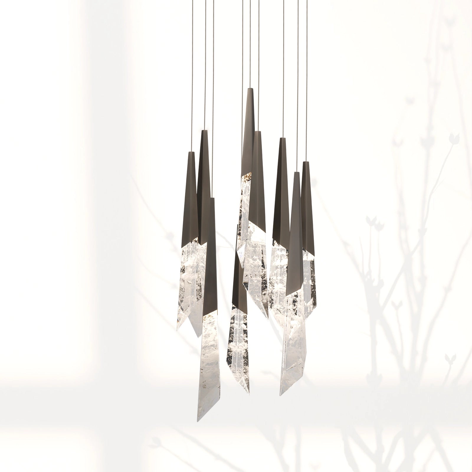 Colitude Crystal Round Chandelier