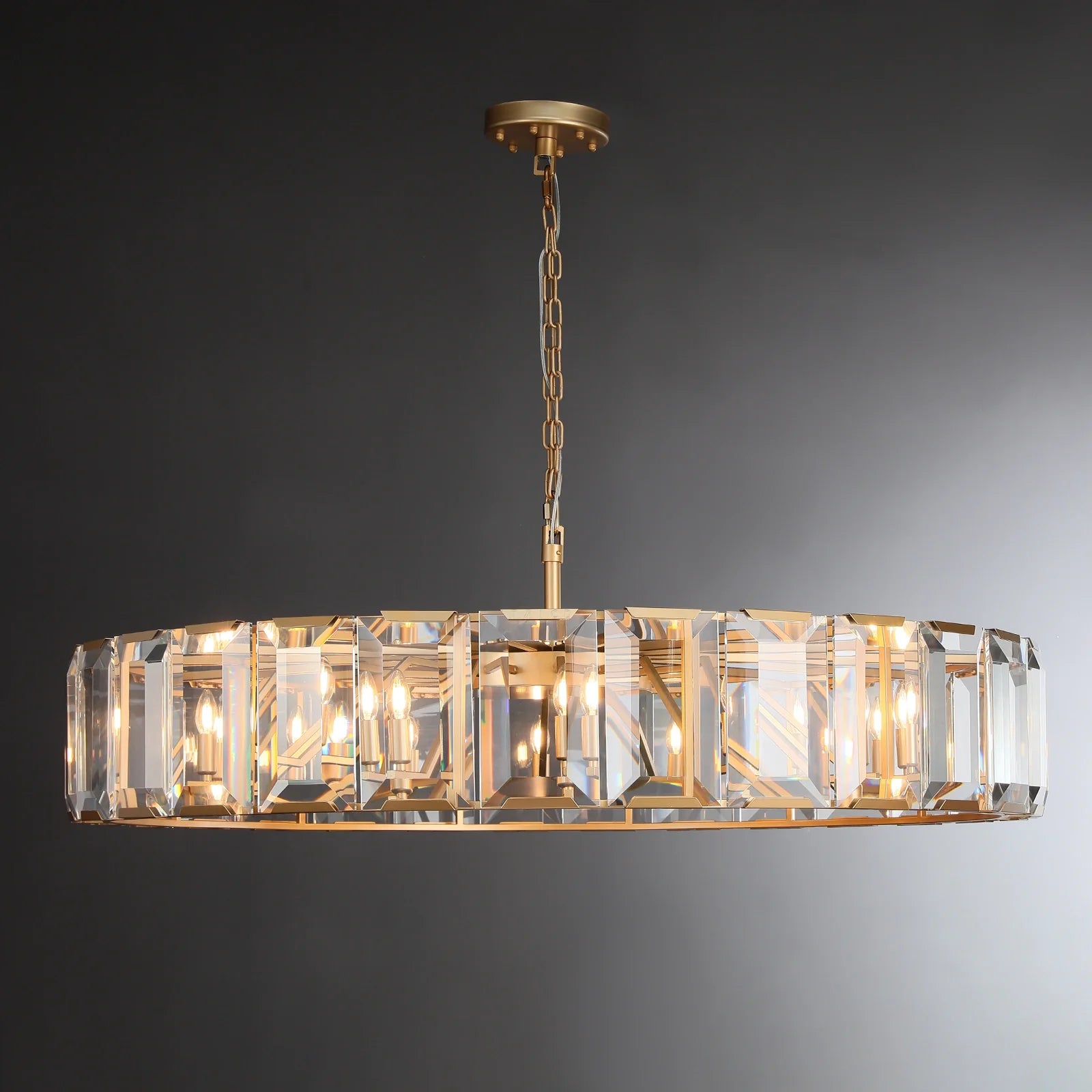 Carlow Crystal Round Chandelie