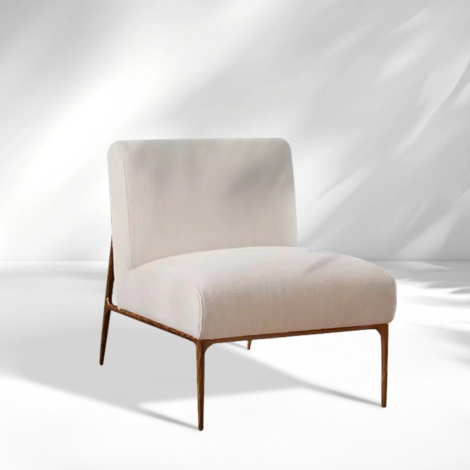 Giacometti Right-Angle Fabric Armchair