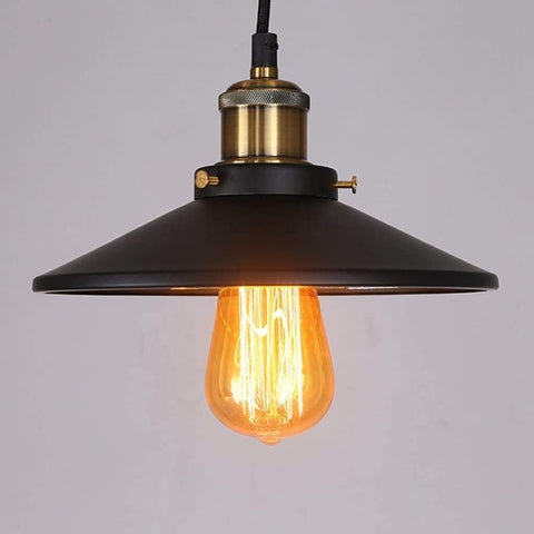 Housegent Retro Rough Iron Pendant Lamp for Kitchen, Dining Room, Bedroom, Cafe