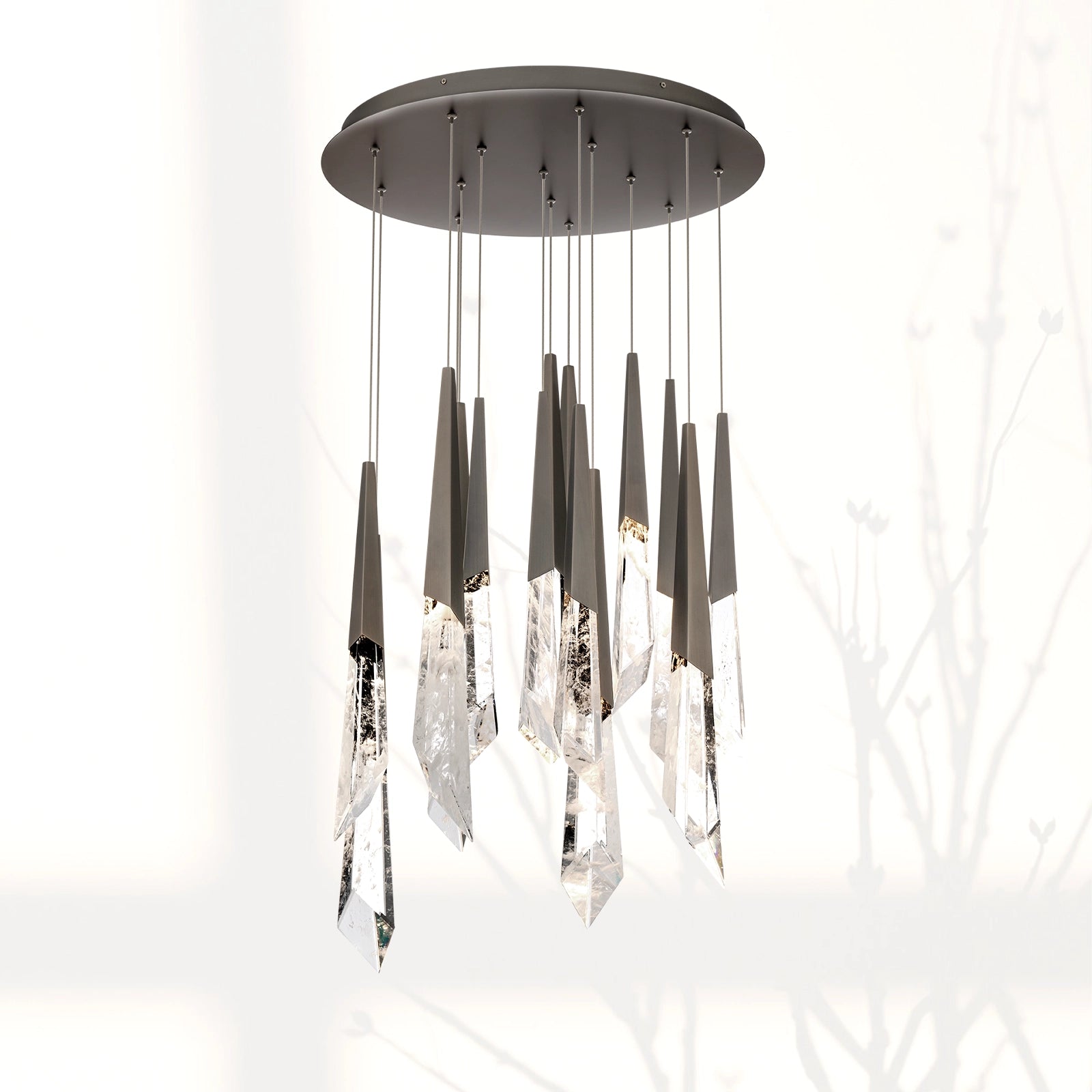 Colitude Crystal Round Chandelier