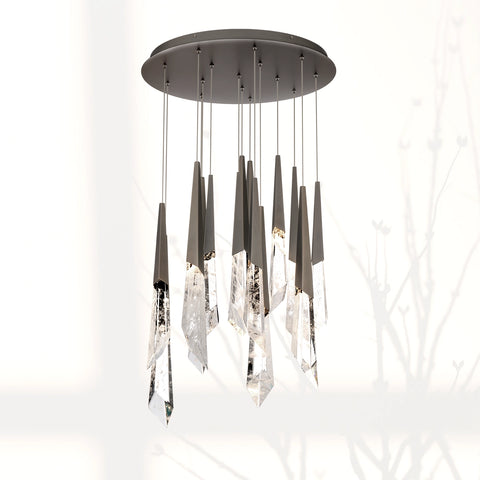 Colitude Crystal Round Chandelier