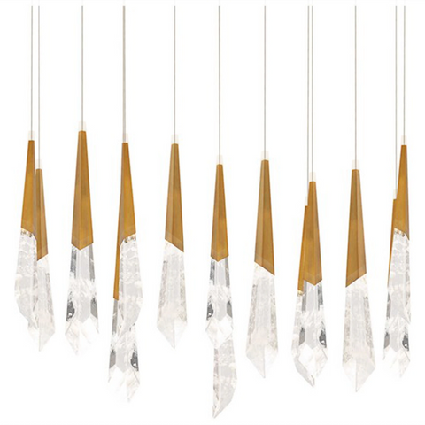 Colitude Crystal Linear Chandelier