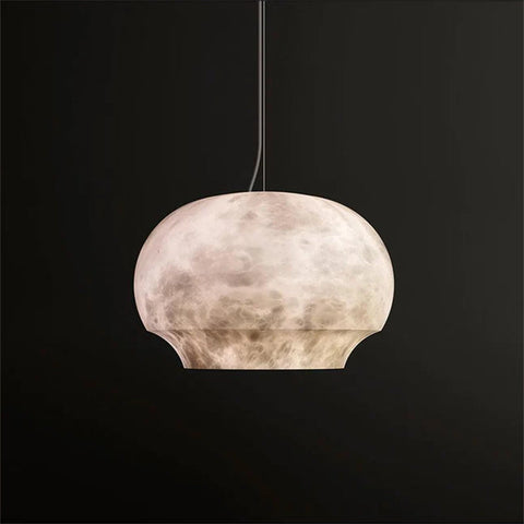 Housegent Celina Alabaster Dome Pendant Lighting Fixture, Dining Pendant Light