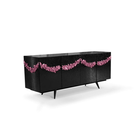 Black Sideboard Buffet Cabinet