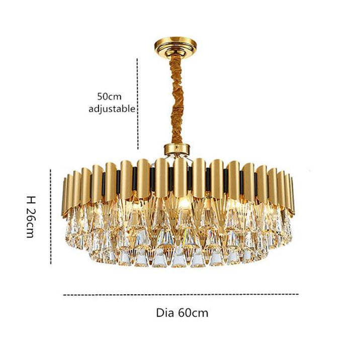 Housegent Bobon Stavro Crystal Chandelier