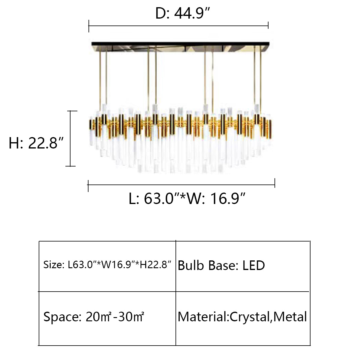 Luxury Illumination Exquisite Crystal Pendant Light for Modern Minimalism