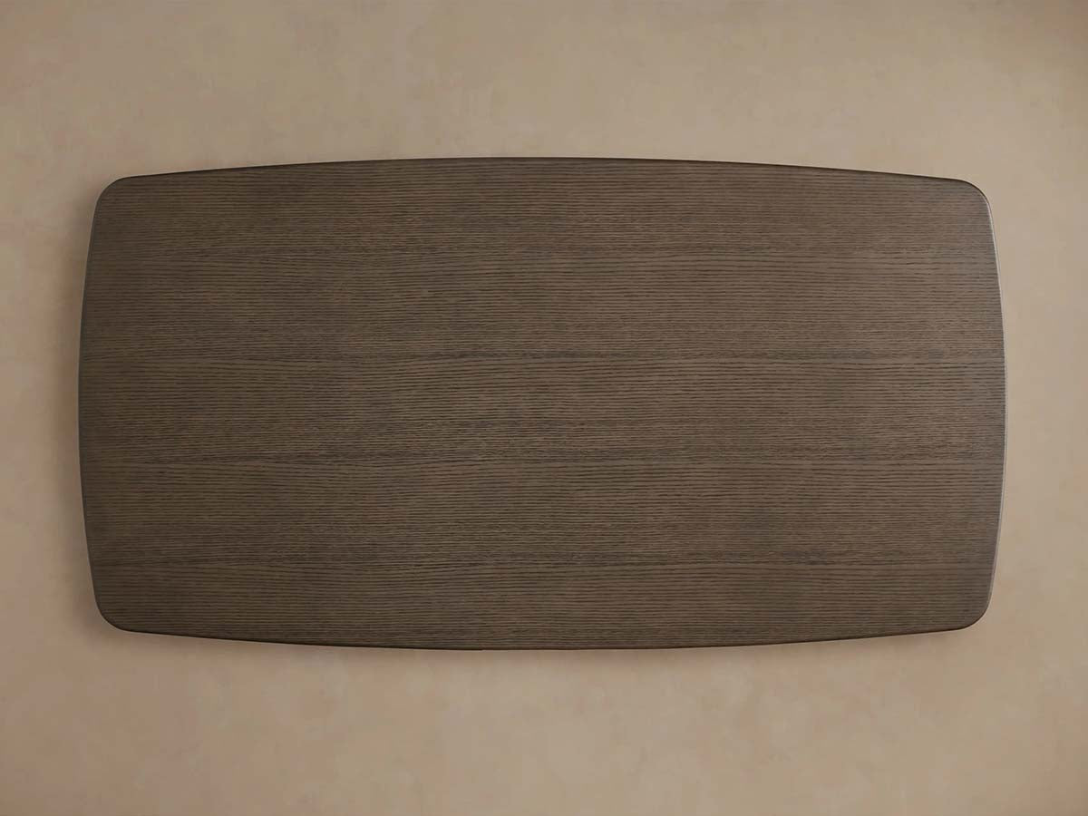 Saint Germain Wood Rectangle Dining Table With Rennes Base