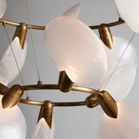 Lylor 2-Tiered Halo Chandelier