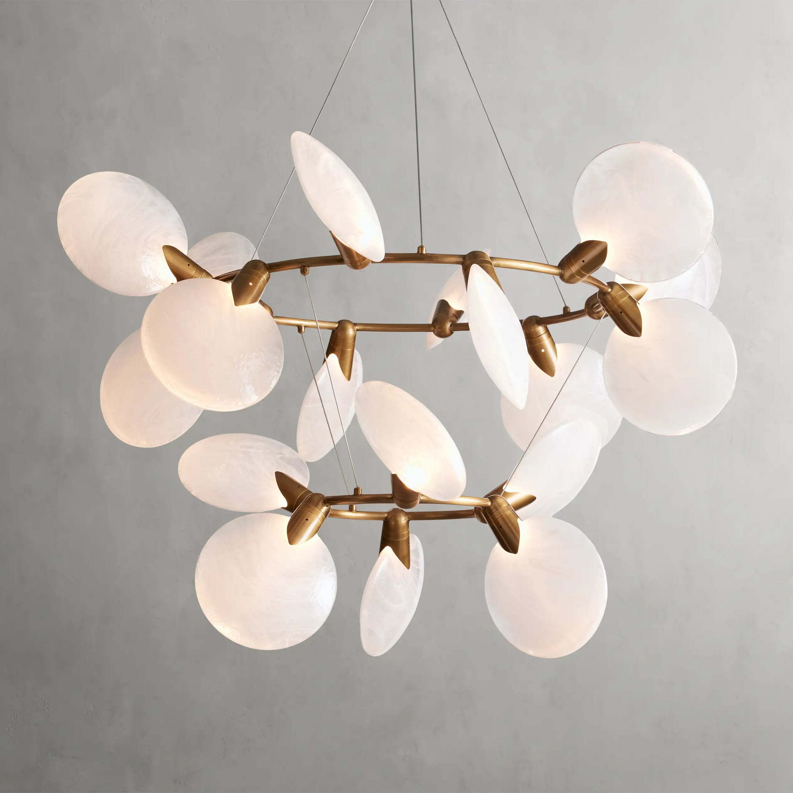 Lylor 2-Tiered Halo Chandelier