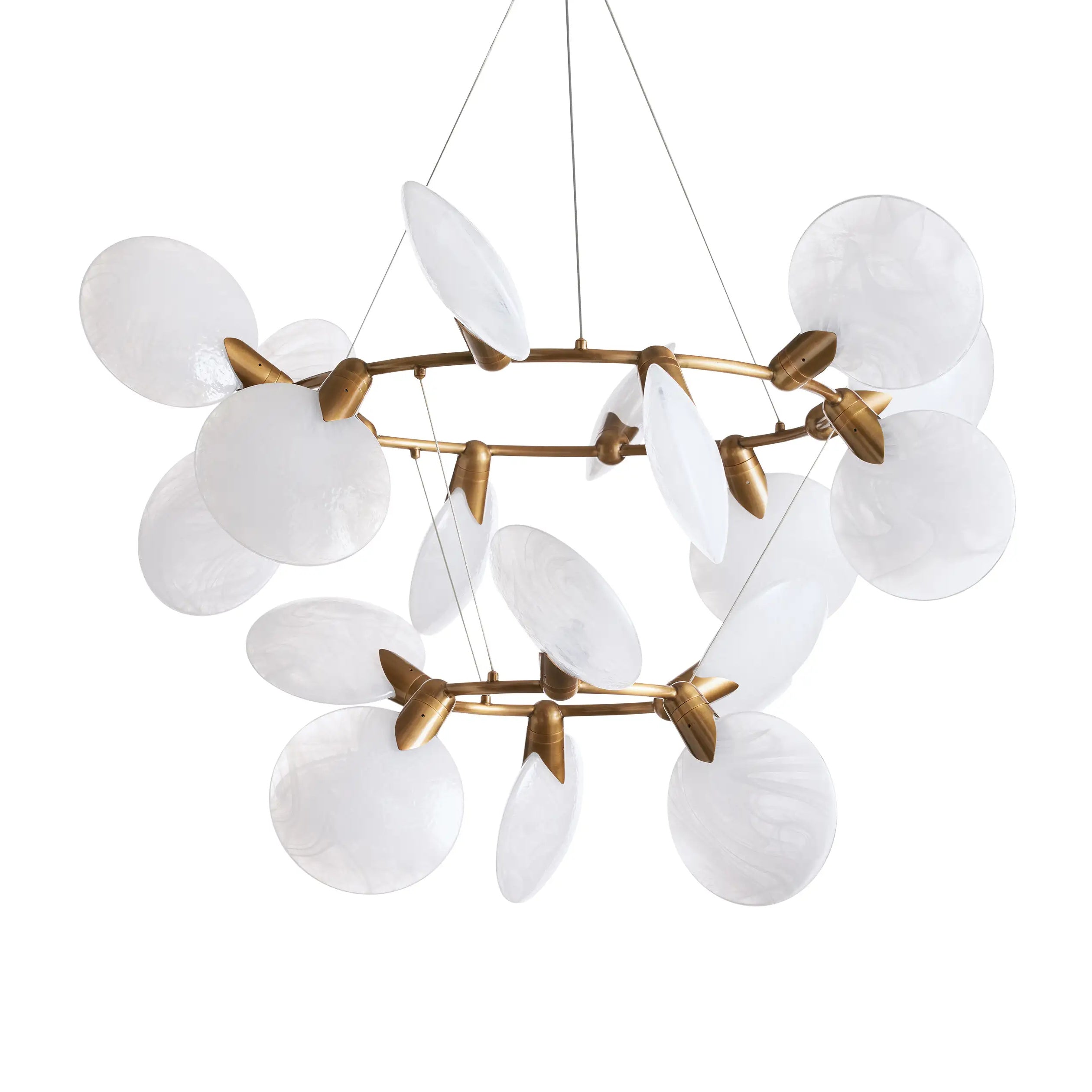 Lylor 2-Tiered Halo Chandelier