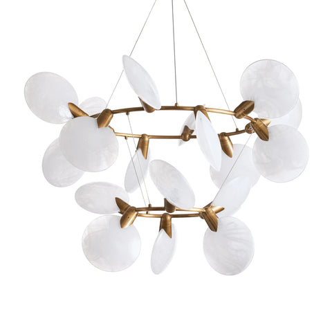 Lylor 2-Tiered Halo Chandelier