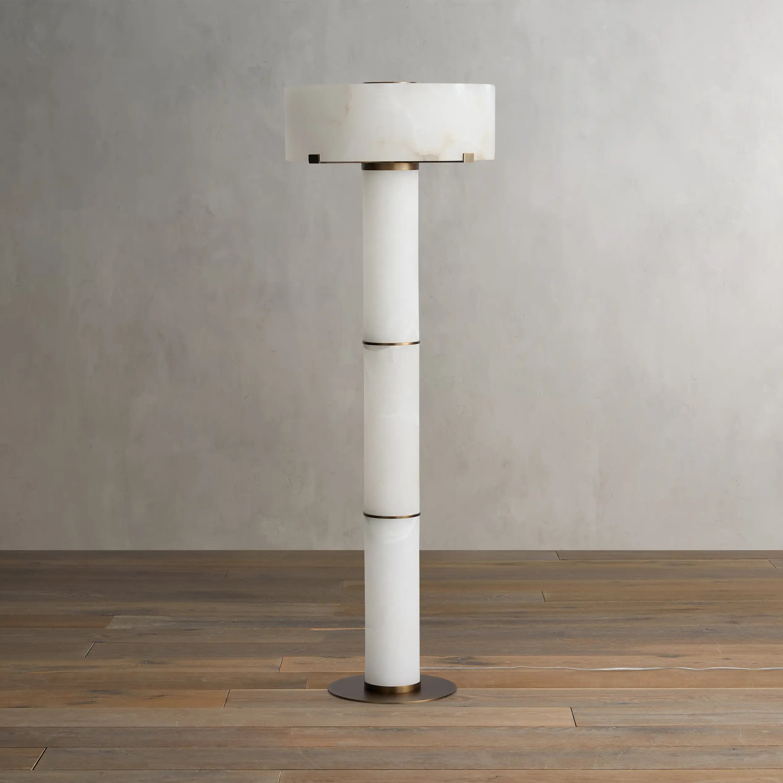 Fizze Alabaster Floor Lamp