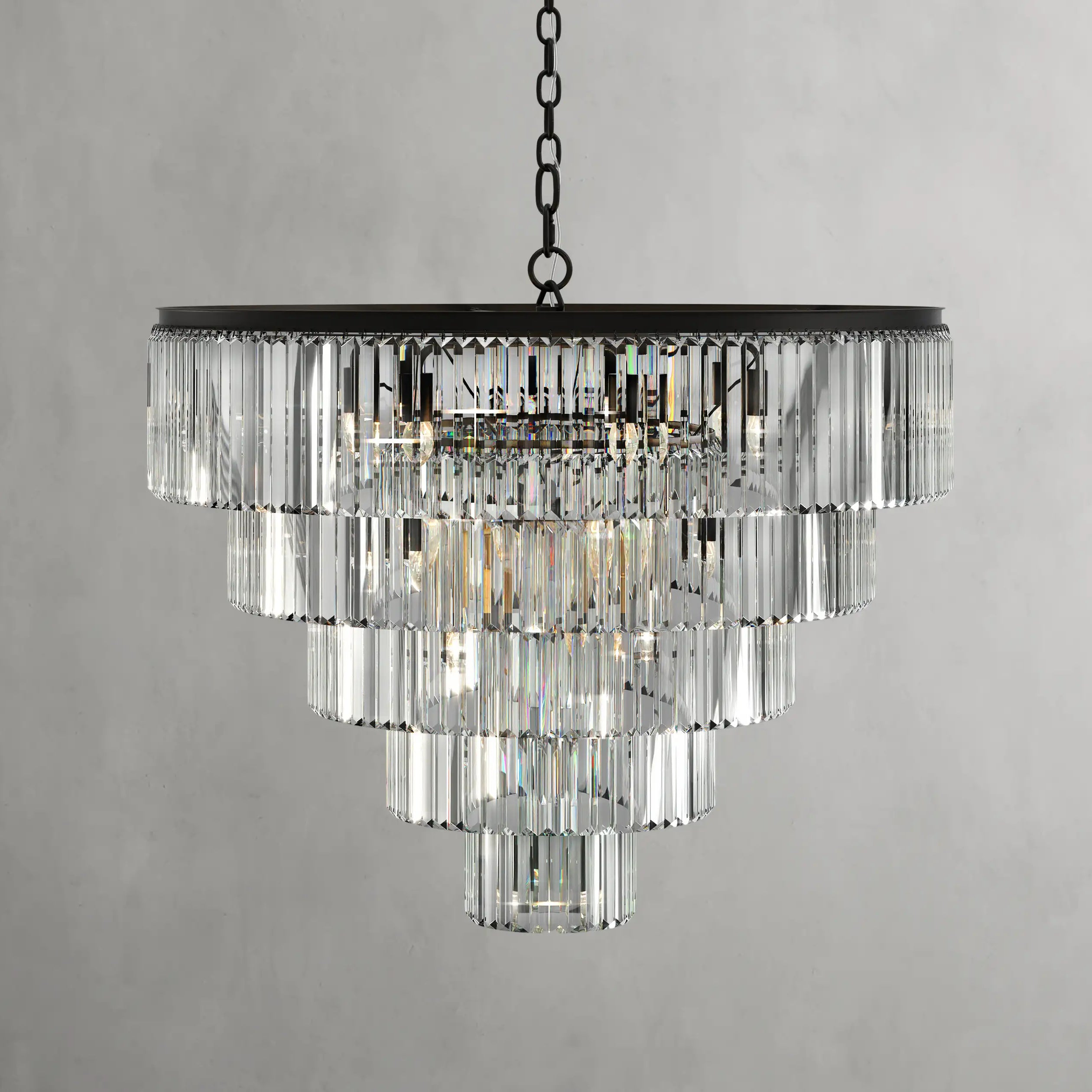 Leyard Tiered Round Chandelier