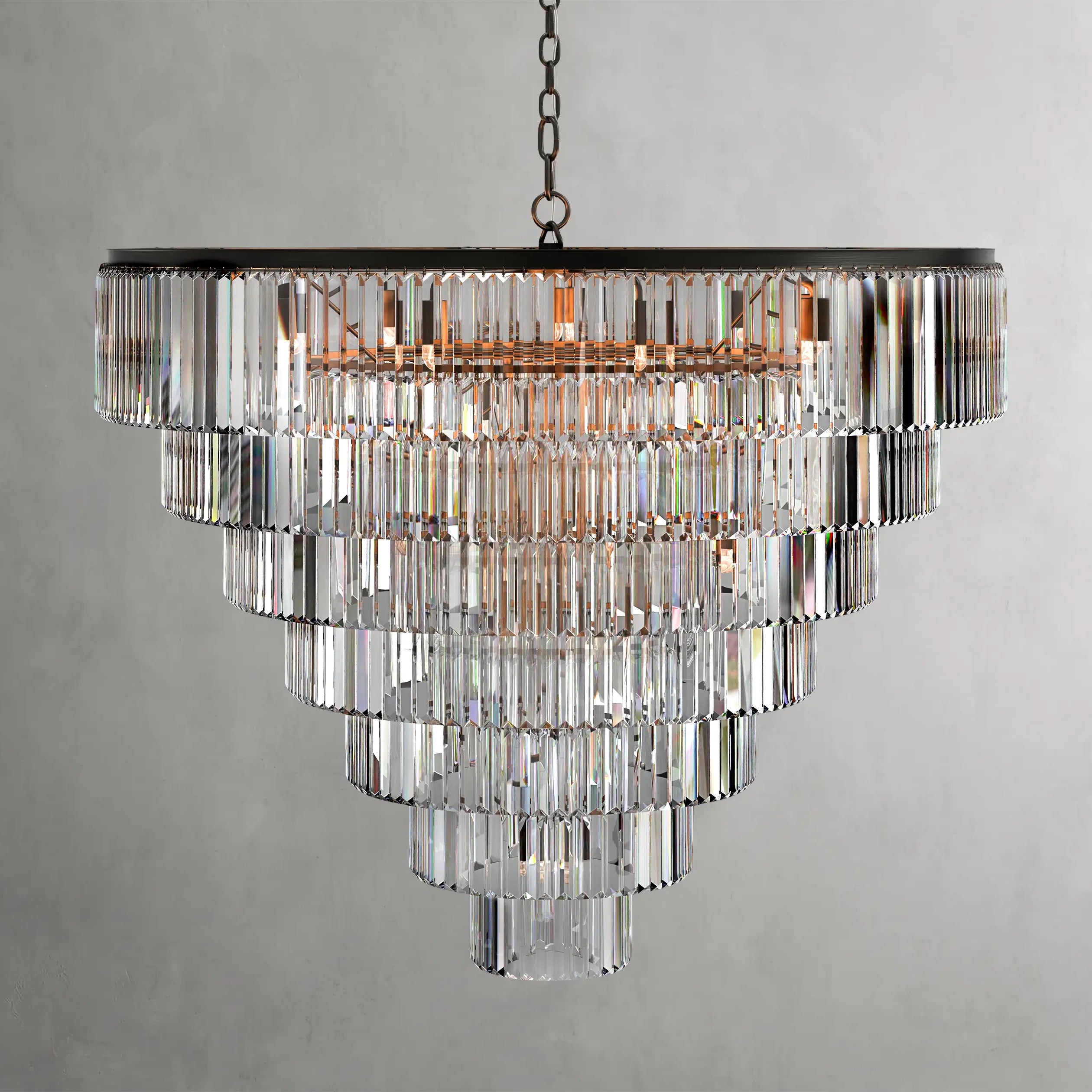 Leyard Tiered Round Chandelier