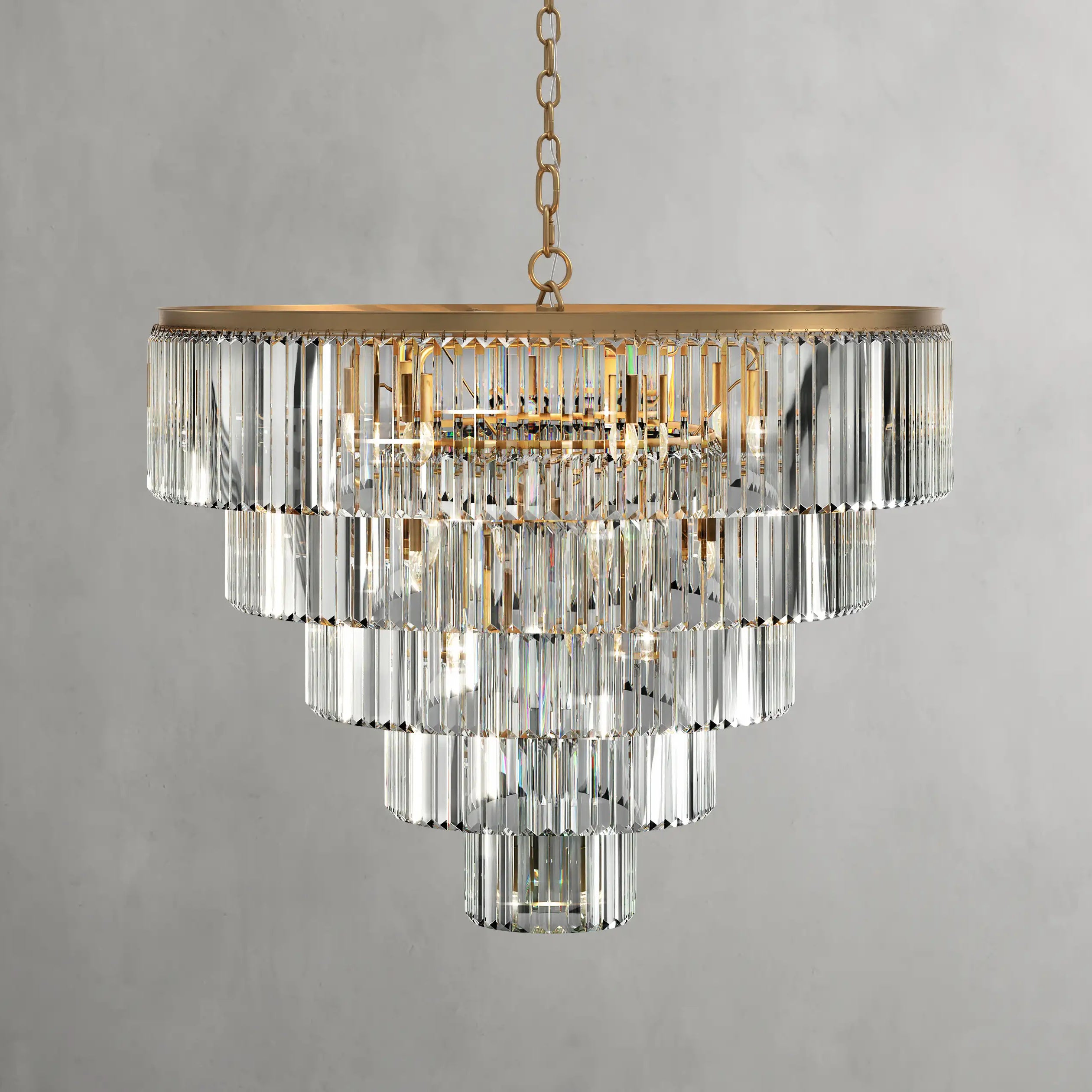 Leyard Tiered Round Chandelier