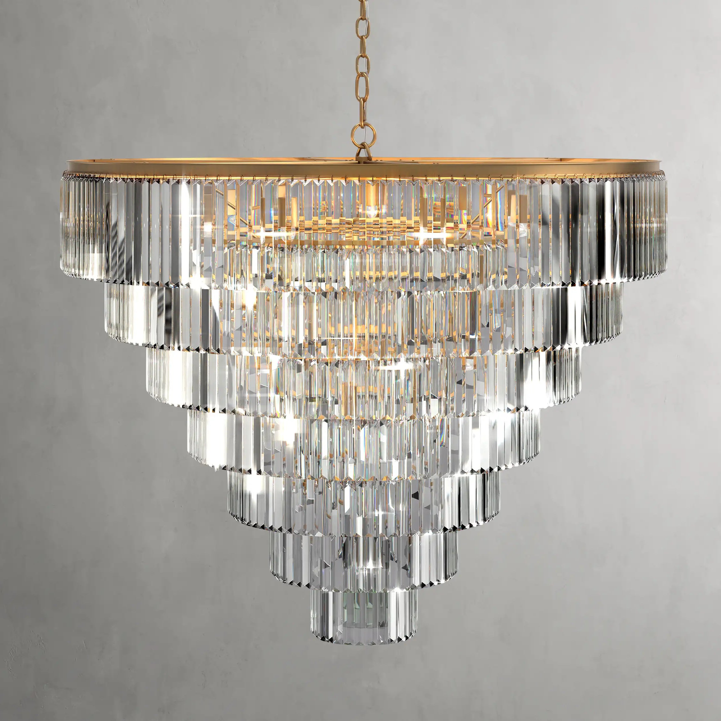 Leyard Tiered Round Chandelier