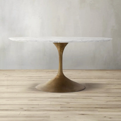 Aero Stone Round Dining Table